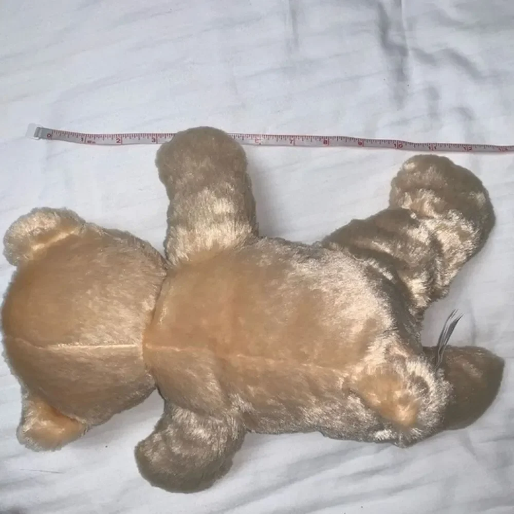 Teddy Bear Beige Tan Blonde Super Soft Fuzzy Stuffed Animal Plush Lovey Doll